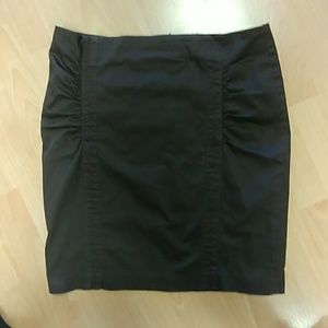 Apostrophe Ruched Mini Skirt
